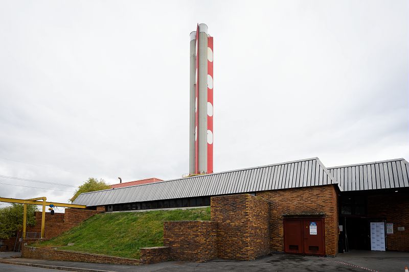 Cheminée de la Chaufferie urbaine de Reims